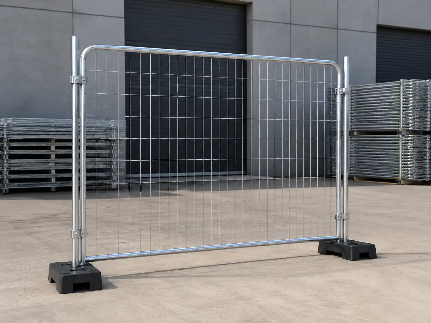 Pre-galvanized tube and wire for Australia temporary fence panels