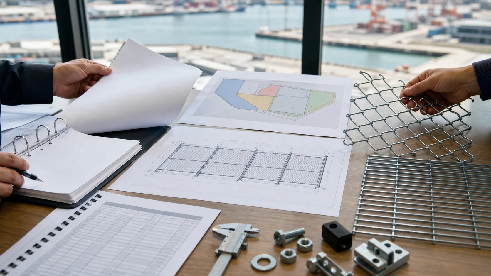 regulation to port fence RFQ workflow