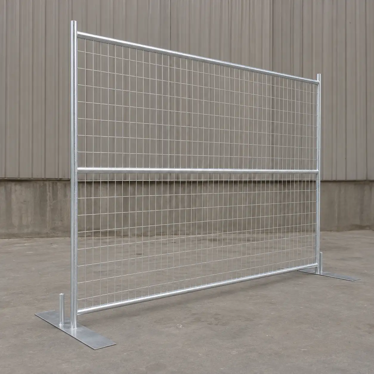 Canada temporary fence 6x8 panel system