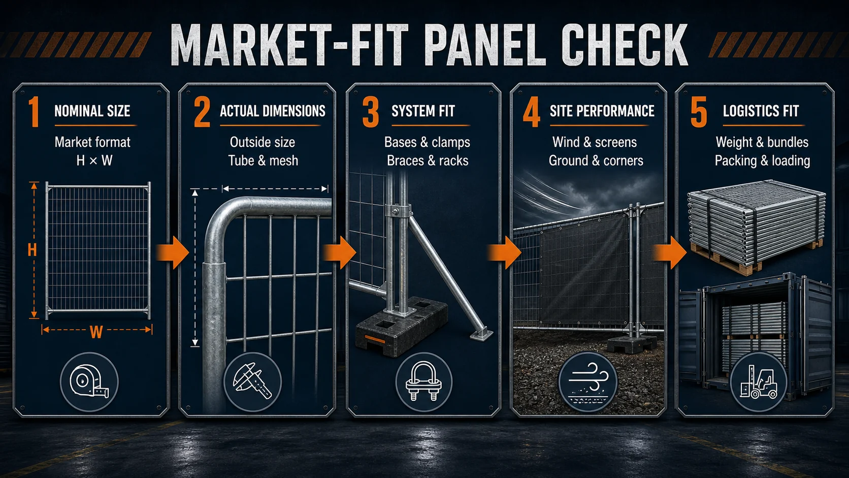 Market Fit Panel Check for temporary fence buyers