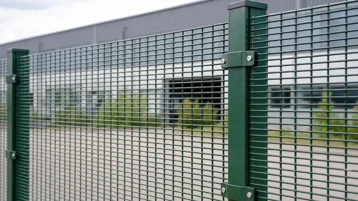 PVC coated 358 security fence