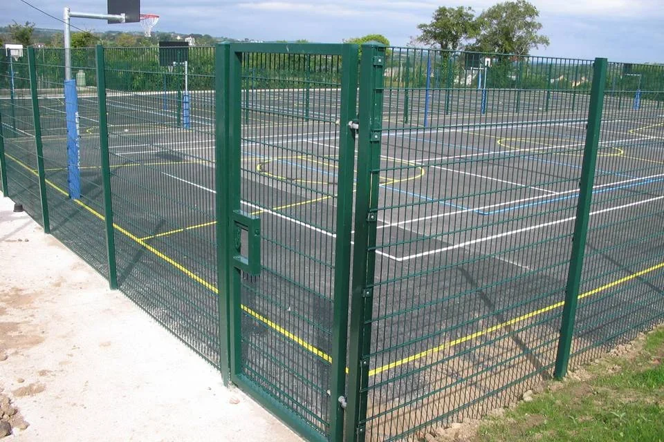 656 double wire fence used around school and park perimeter